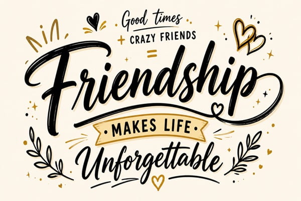 Friendship Captions for Instagram